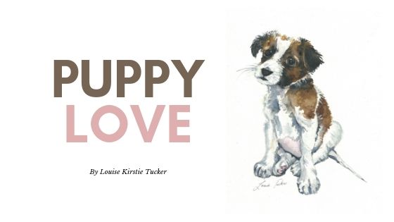 How to paint a puppy in watercolour