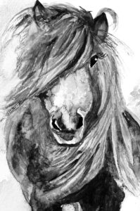 Louise K. Tucker, watercolour