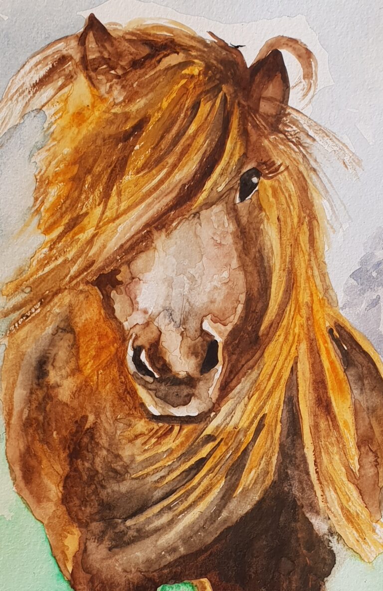 Louise K. Tucker, watercolour