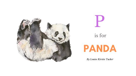 P is for Panda blog banner